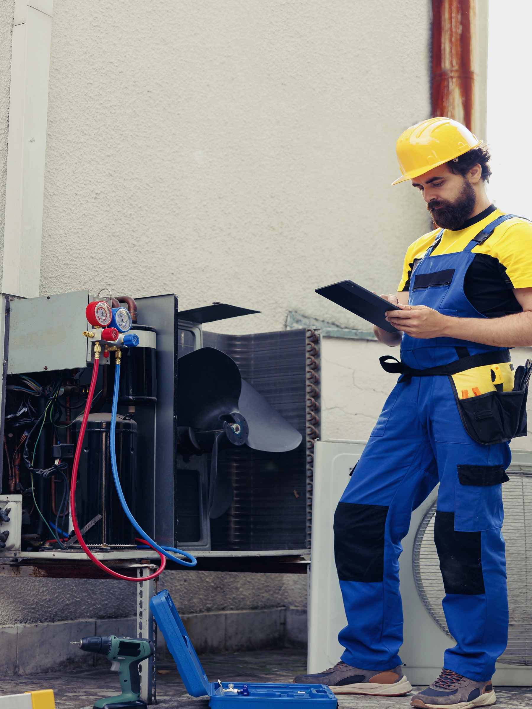 The Technical Services technician supporting commercial walk-in equipment